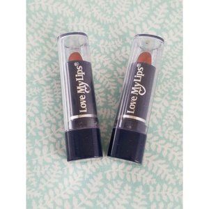 3 Tubes Bari Cosmetics Love My Lips Lipstick #449 Frosted Copper Frosted